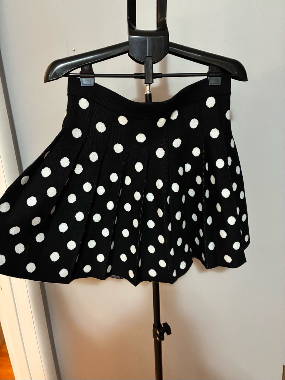 Black Sweater Top and Skirt Set - Picture 7 of 8